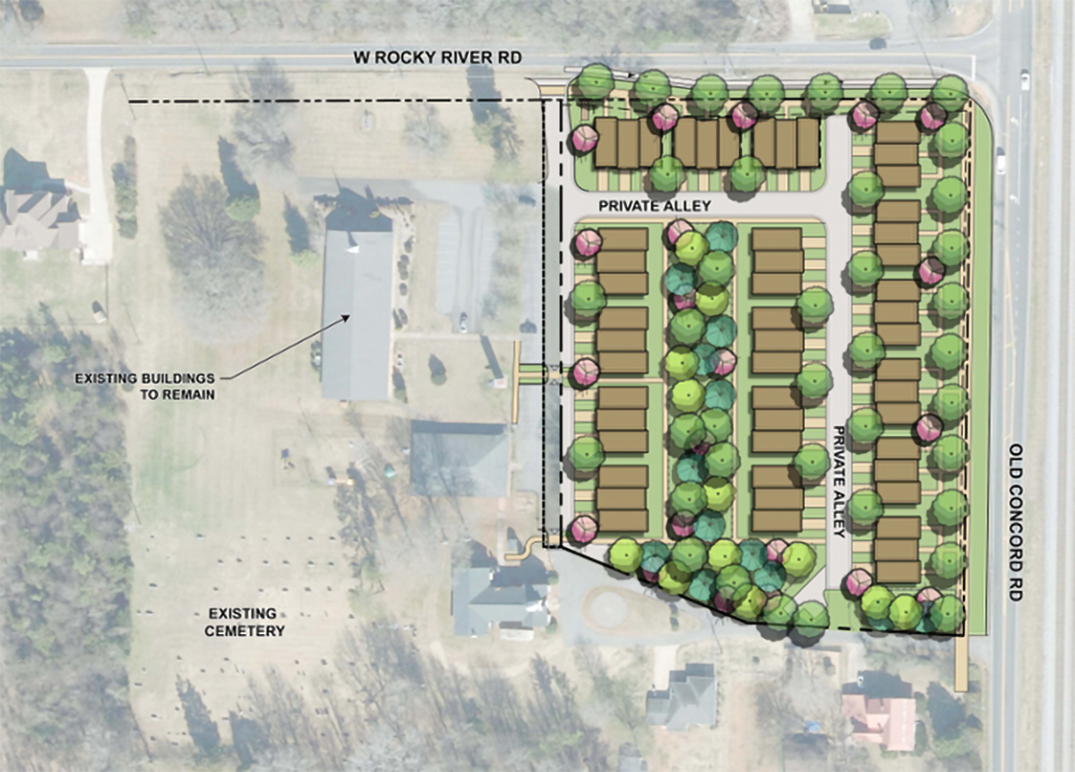 For a small Charlotte church, selling some land has meant finding its soul