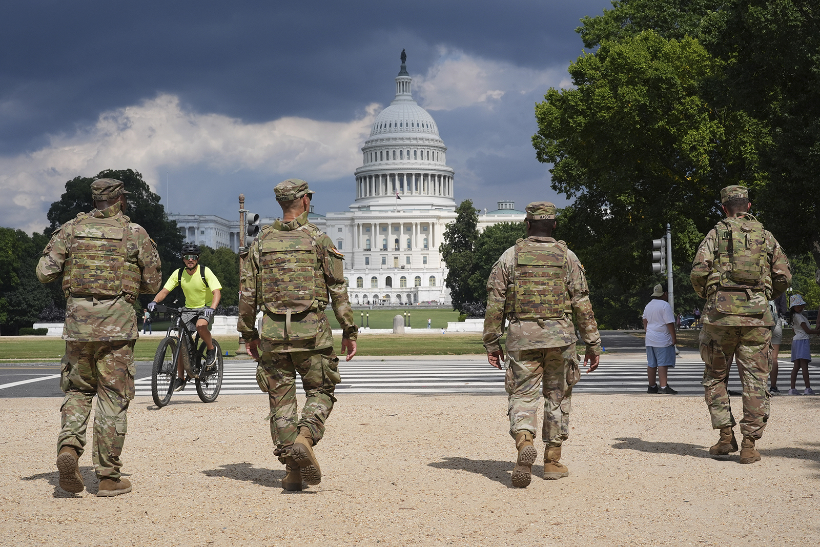 As troops take over DC, it's time to get face masks off the streets