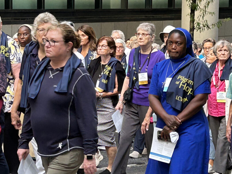 Hundreds of Catholic sisters walk Atlanta streets to pray for social, environmental justice