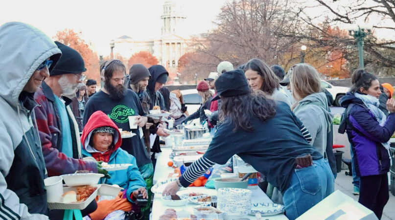 With mantras and a tricycle, Buddhist nun supports Denver’s unhoused
