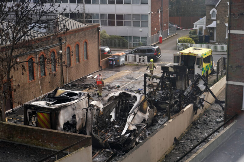 An arson attack leaves Britain's Jewish community feeling vulnerable