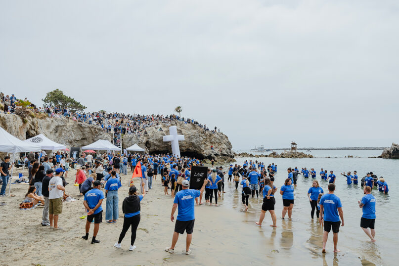 On Pentecost, one California pastor is aiming for the world's largest synchronized baptism