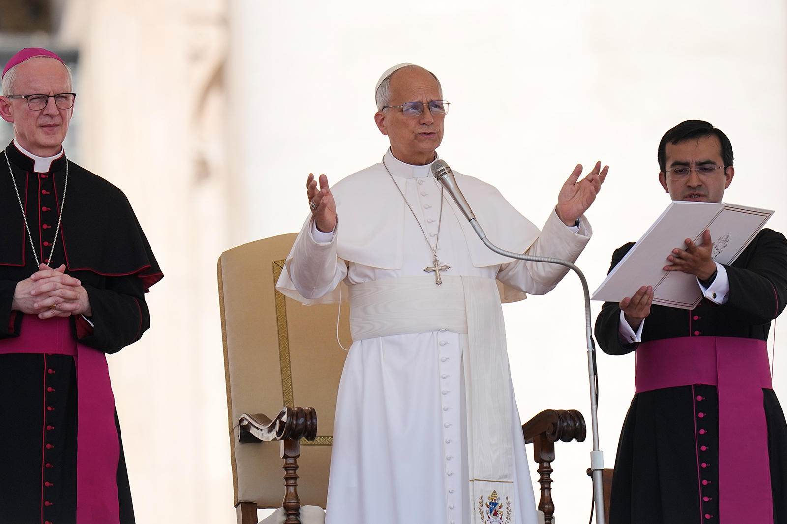 War is ‘never blessed by God,’ says Pope Leo in opening cardinals summit