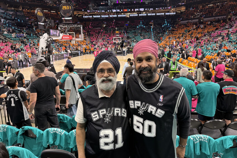 A Sikh Spurs fan holds onto faith 