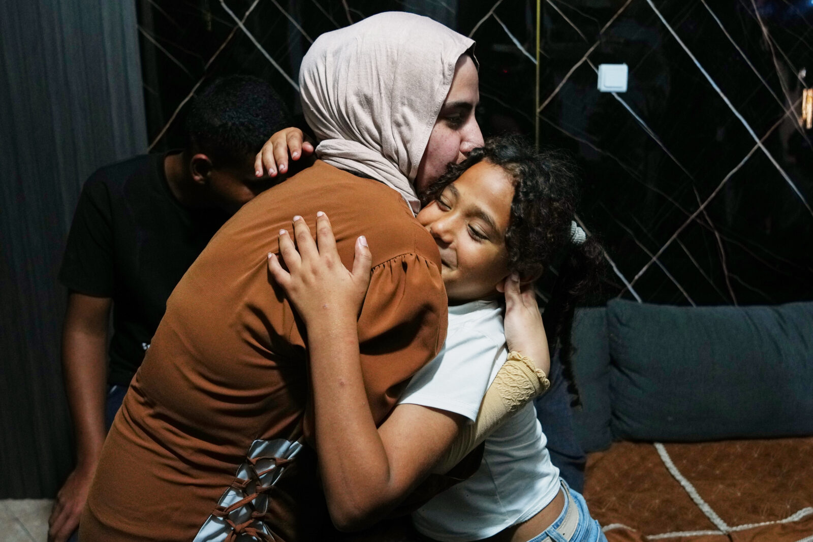 Orphaned by war in Gaza, Palestinian siblings reunite with their sister in Israel