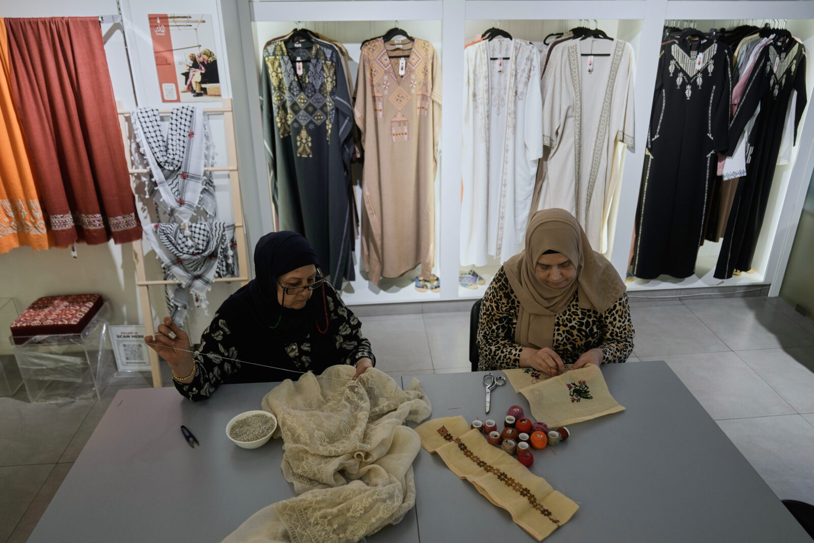 How some in Palestinian diaspora find connection, identity and resilience in traditional embroidery