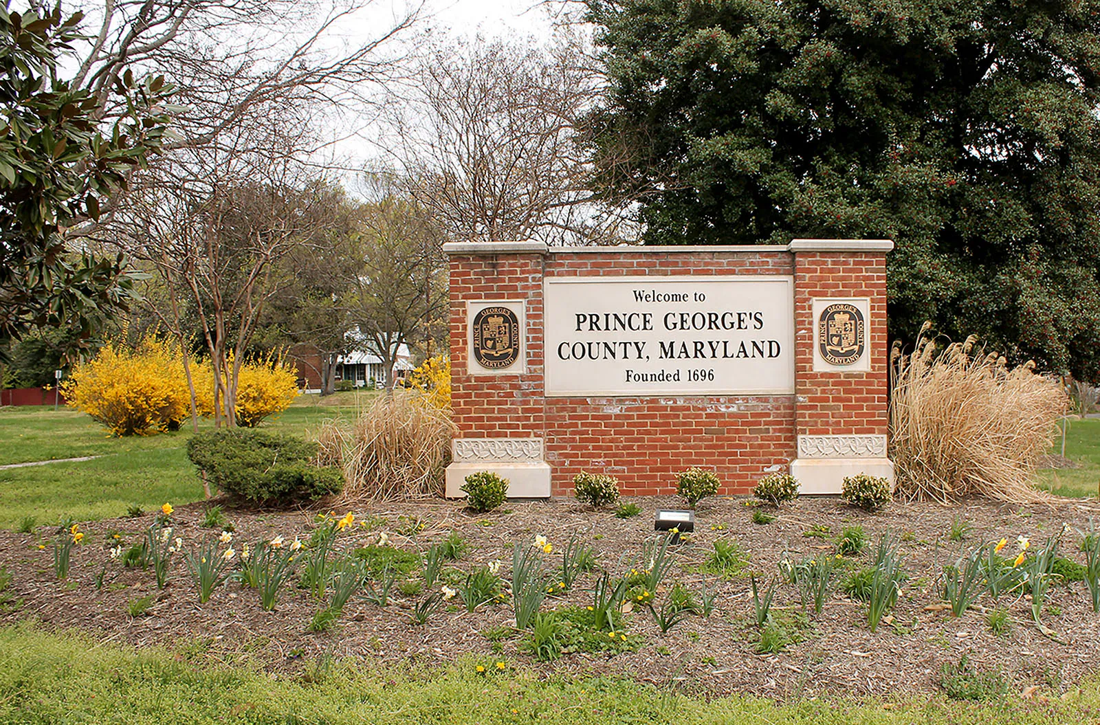 Prince George’s County, Maryland, welcome sign. (Photo by Elvert Barnes/Flickr)
